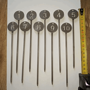 Pinchos numerados (1-10)